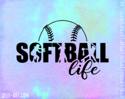 Softball life, Softball mom, Softball shirt, Softball life svg, Softball gift, Softball svg, Softball svg files, Svg softball
