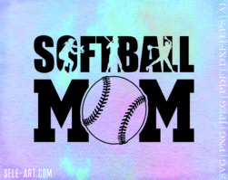 Softball Mom Svg, Softball Mom Shirt Svg, Softball Mom Shirt Png, Softballl Mama Svg, Cut Files For Cricut and Silhouette