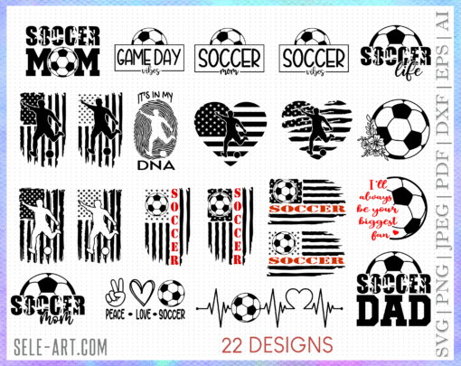 Soccer svg, Soccer Flag svg, Soccer Dad Flag svg, USA Grunge Flag svg, Distressed Soccer Flag svg, png, Cut File, Cricut, Download File