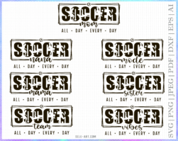 Soccer Bundle SVG, Soccer SVG, Soccer Shirt SVG, Soccer Mom Life svg, Soccer svg Designs, Supportive Mom svg, Sports svg, Cut File Cricut