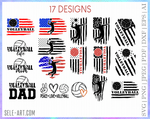 Volleyball Svg , Distressed American Flag Svg , Volleyball Svg , American Volleyball , Volleyball Dad , Volleyball Mom , Digital Download