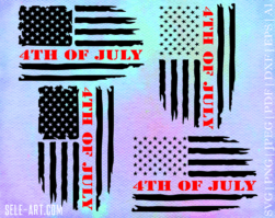 4th of July SVG, July 4th svg, Fourth of July svg, America svg, USA Flag svg, Independence Day Shirt, Cut File Cricut